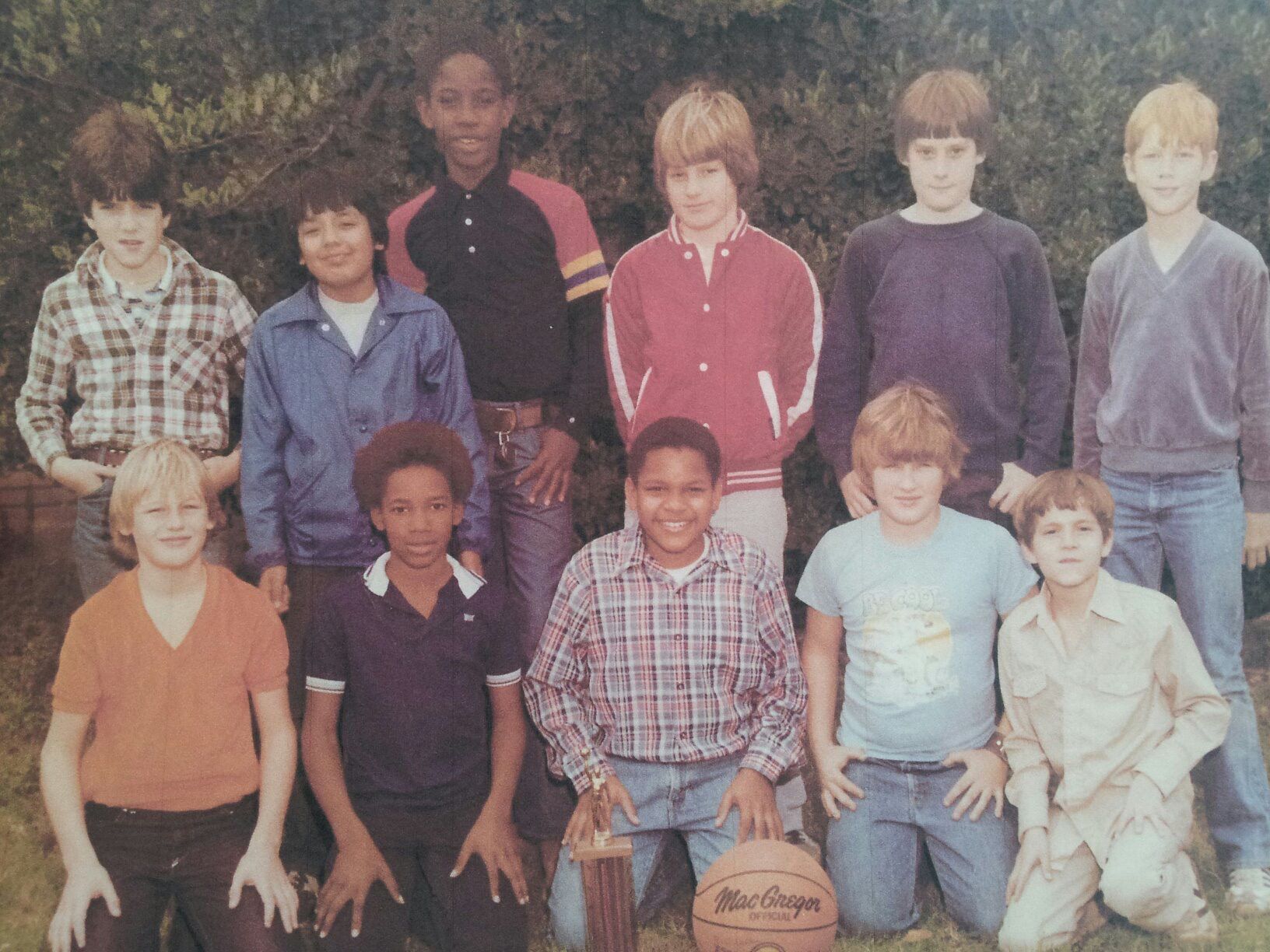 Ruth Fifth grade basketball team